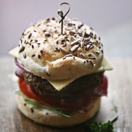 Burger Me Fresh Logo and Images