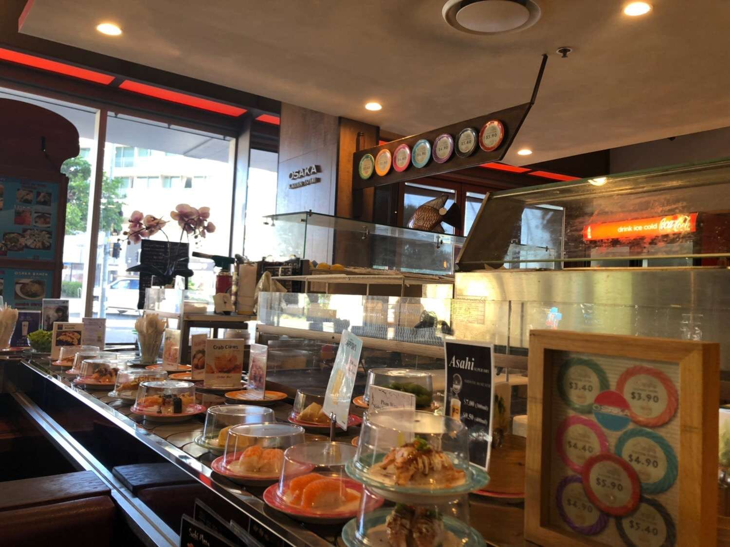 Osaka Kaiten Sushi Logo and Images