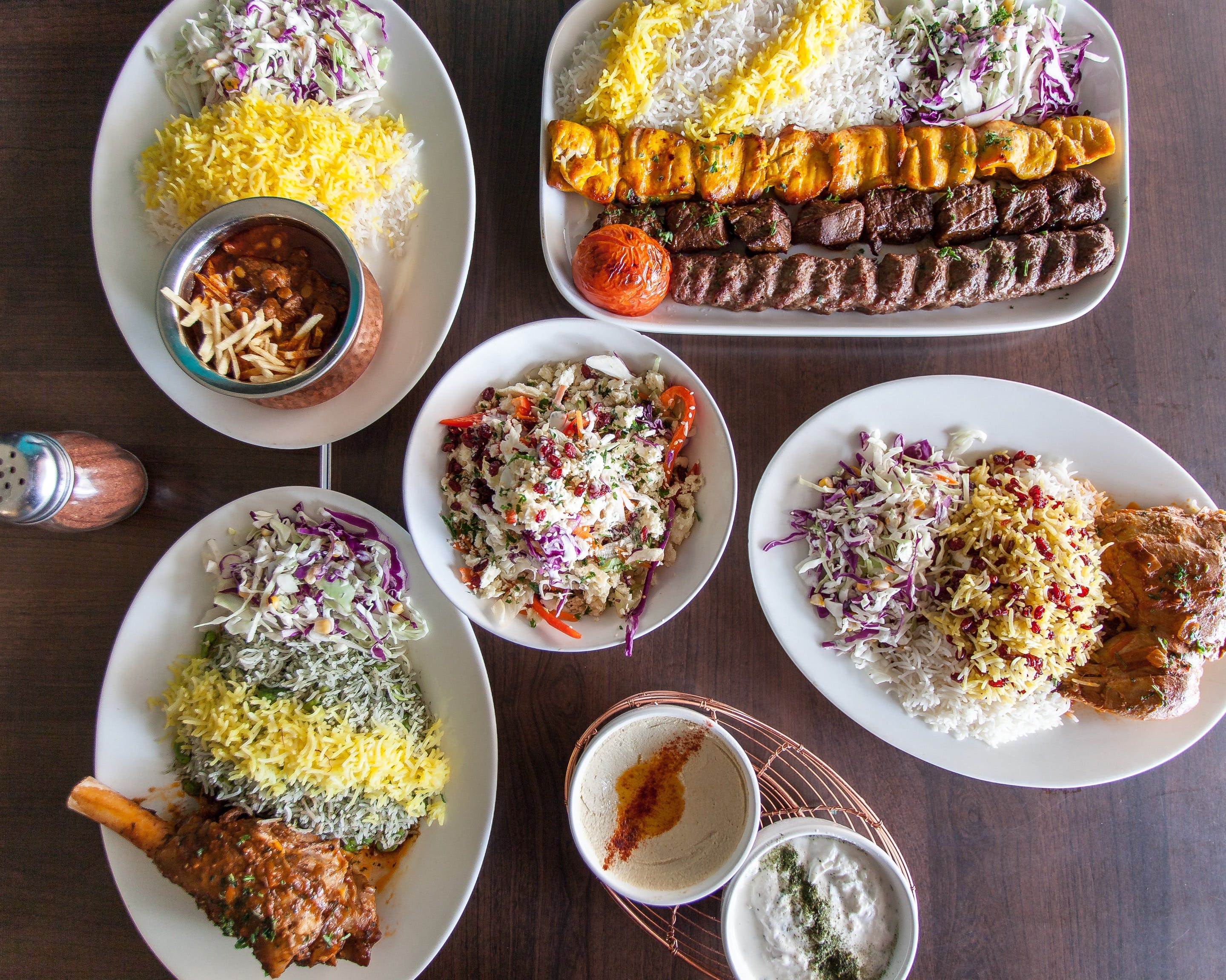 Shiraz Authentic Persian Restaurant Logo and Images
