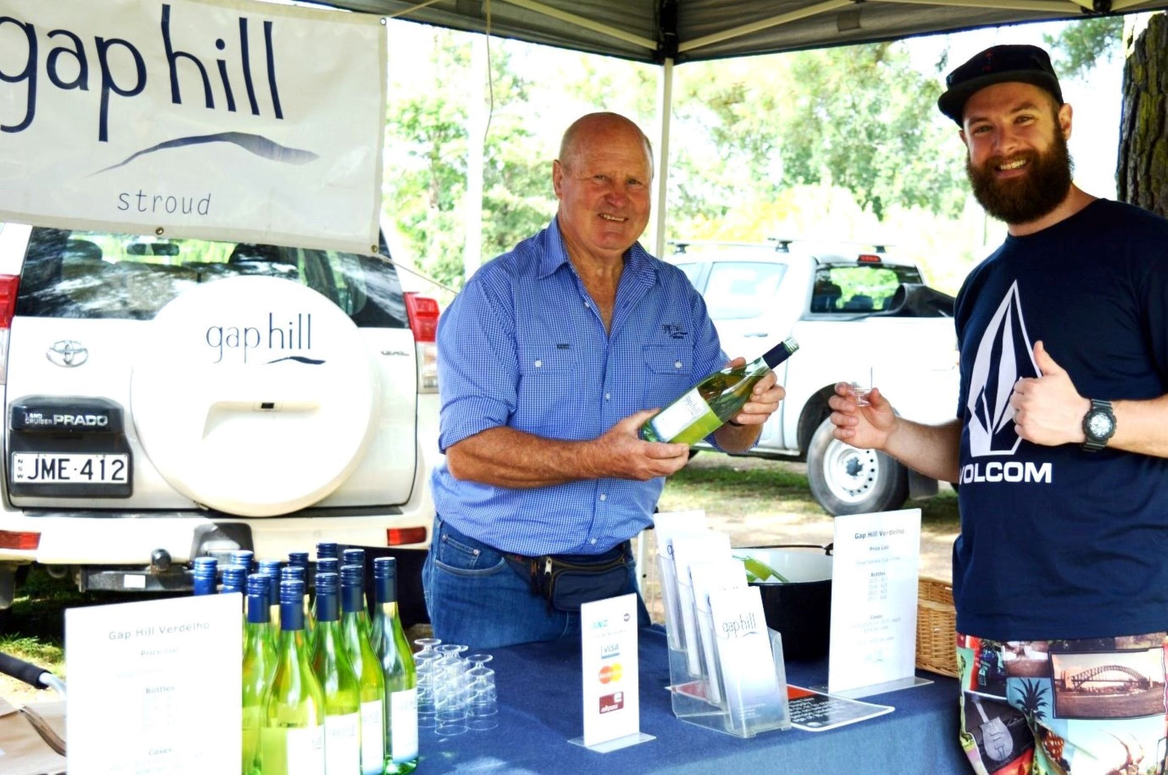 Gap Hill Wines Logo and Images