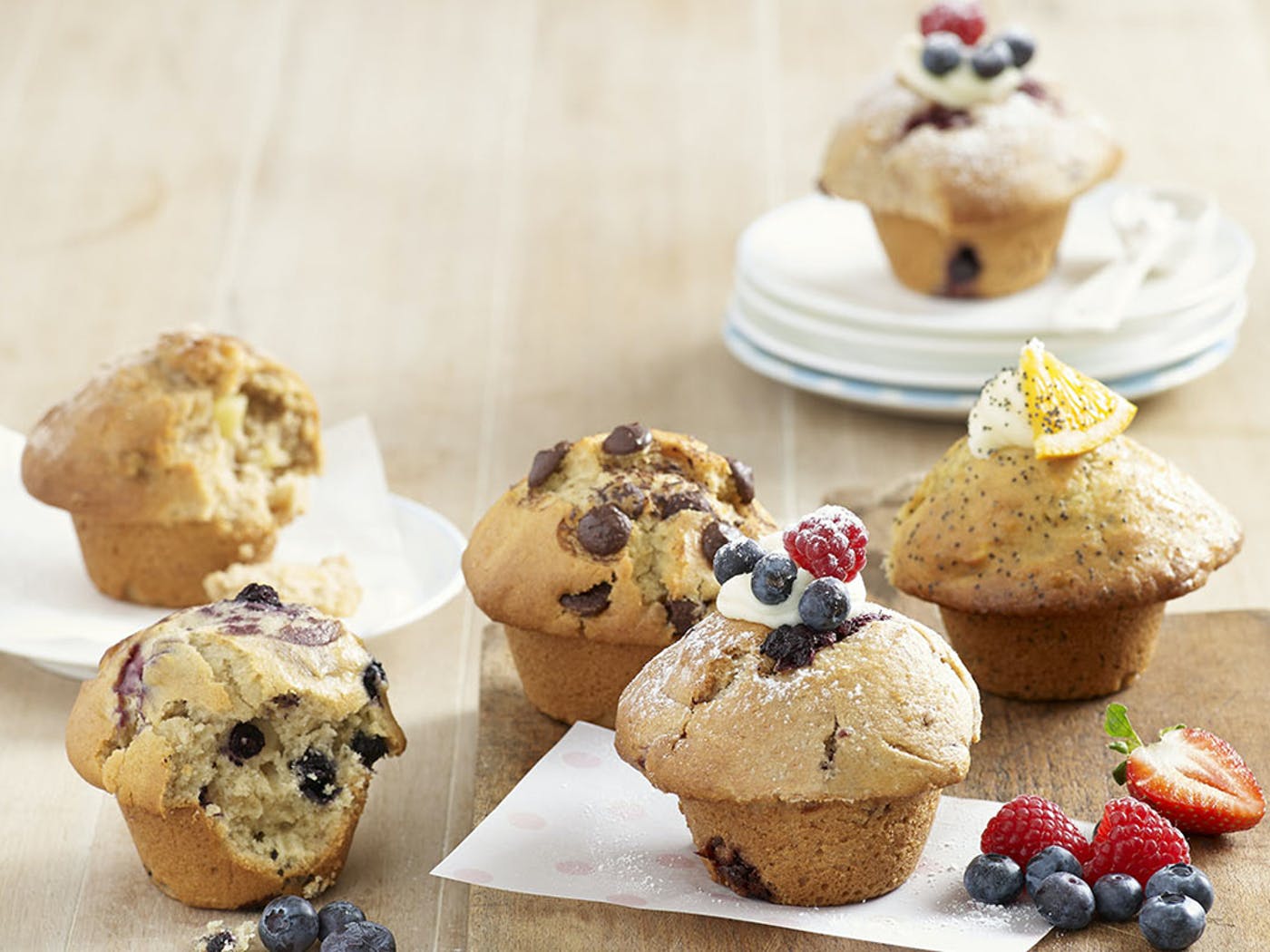 Muffin Break - Capalaba Logo and Images