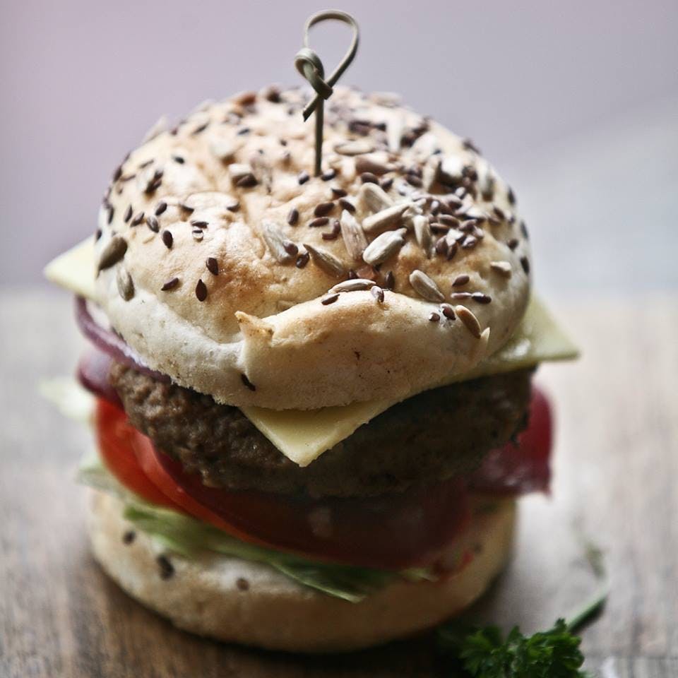 Burger Me Fresh Logo and Images