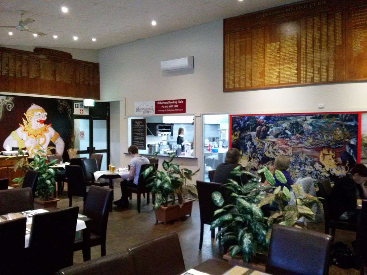 Mountain Spice Bistro Robertson NSW Logo and Images