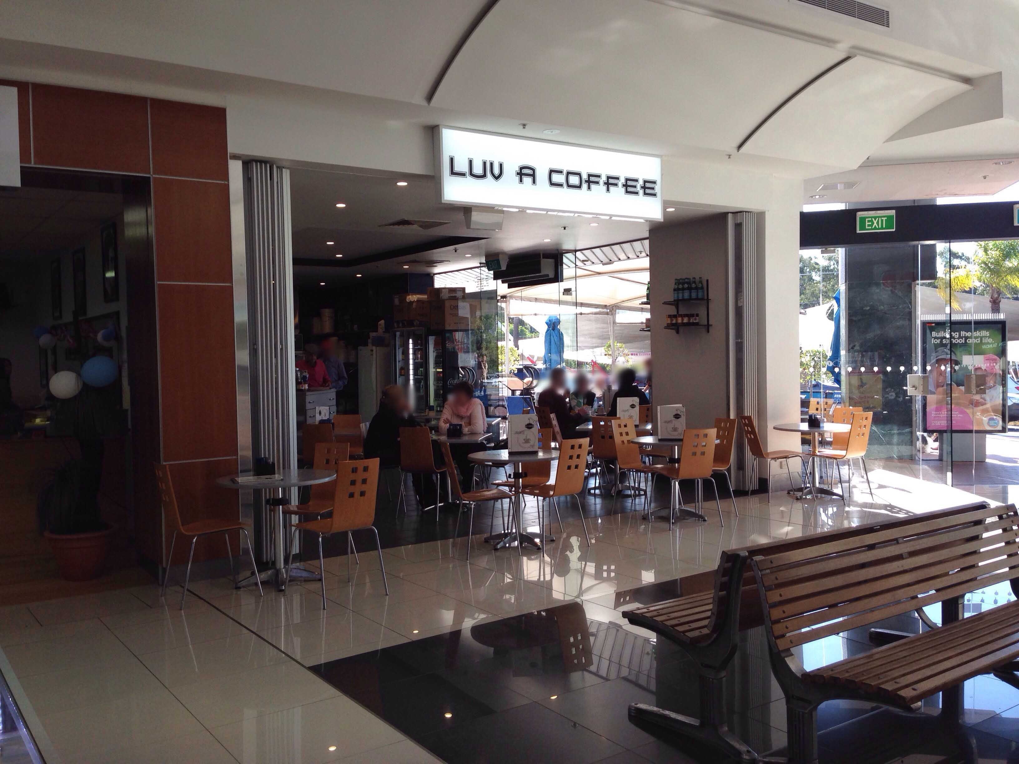 Luv A Coffee Logo and Images