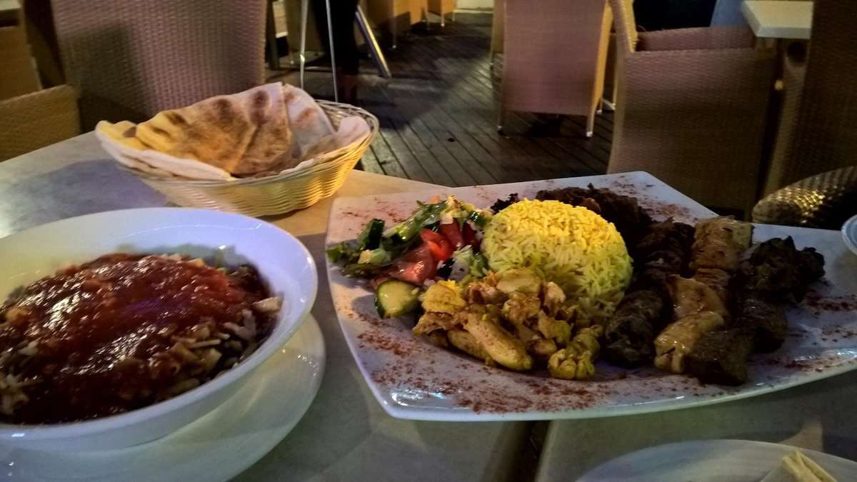 Three Pyramids in Paradise Restaurant & Cafe Logo and Images