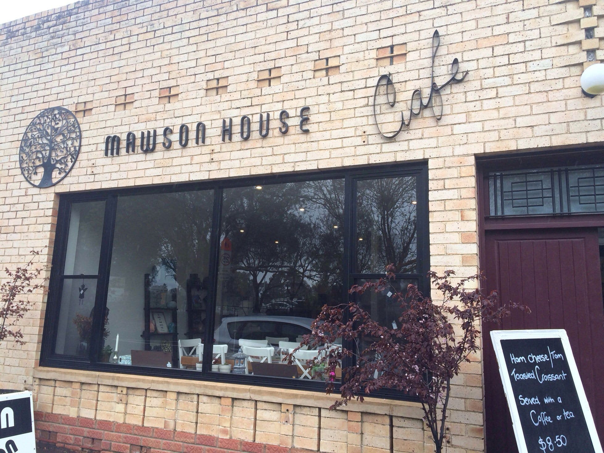 Mawson House Cafe Logo and Images