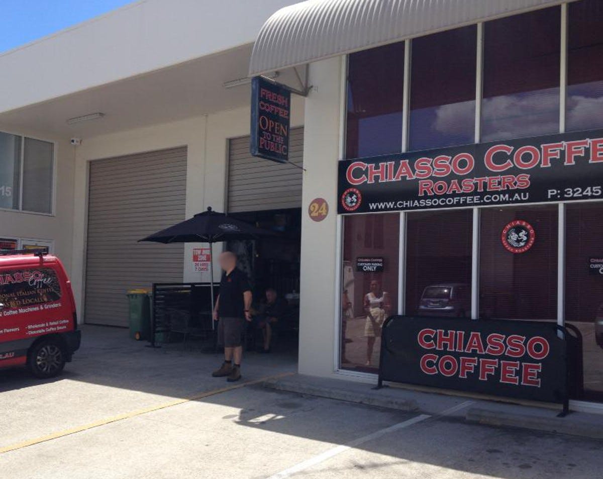 Chiasso Coffee Roasters Logo and Images