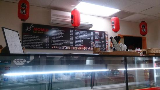 Momiji Sushi Logo and Images