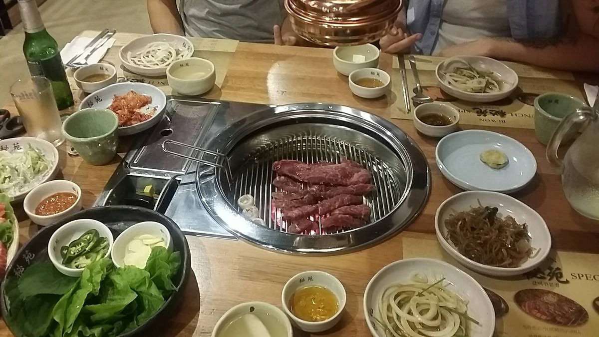 Bi-Won Cafe & Charcoal Grill Korean Restaurant Logo and Images