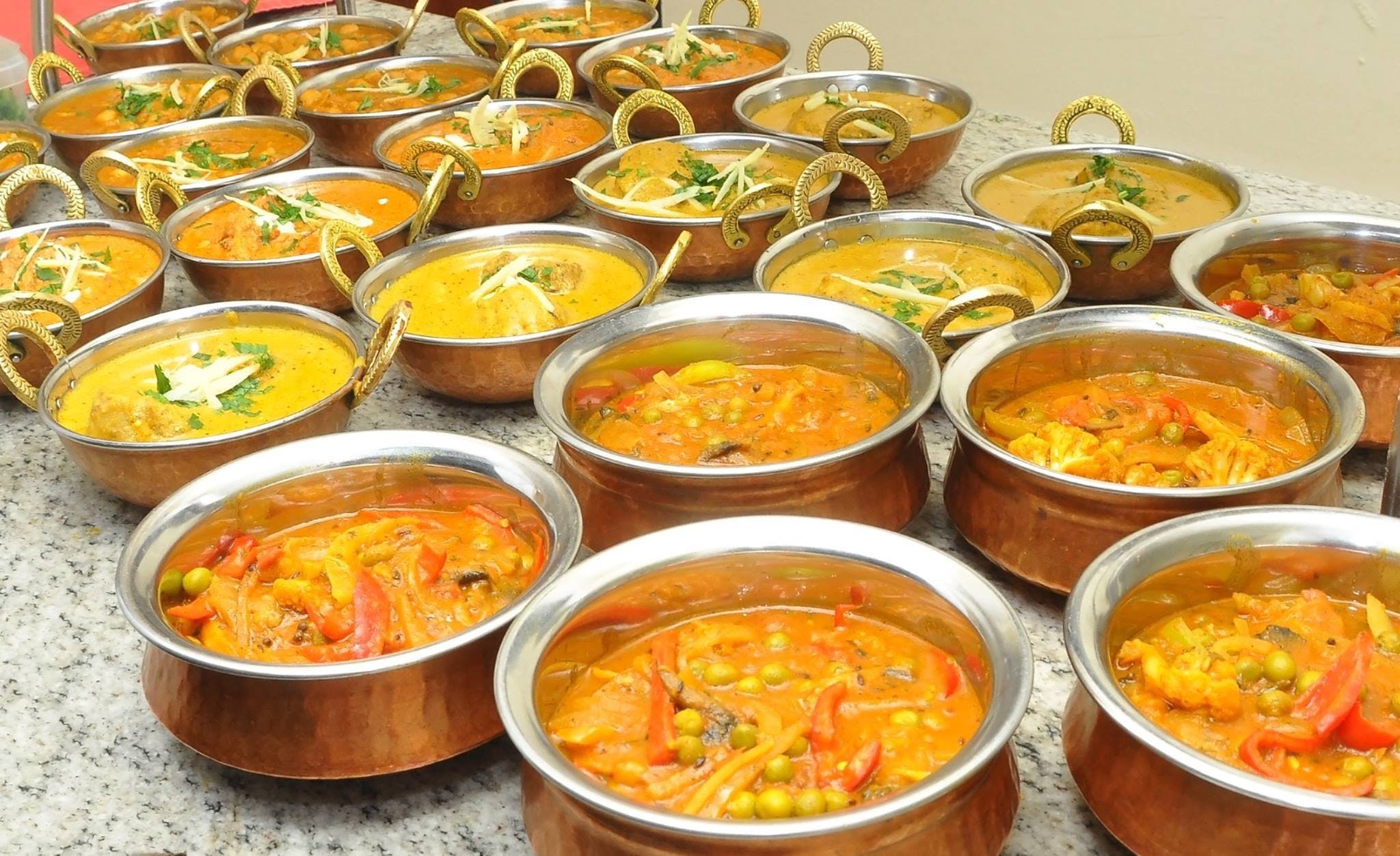 Indian Curry Lounge Logo and Images