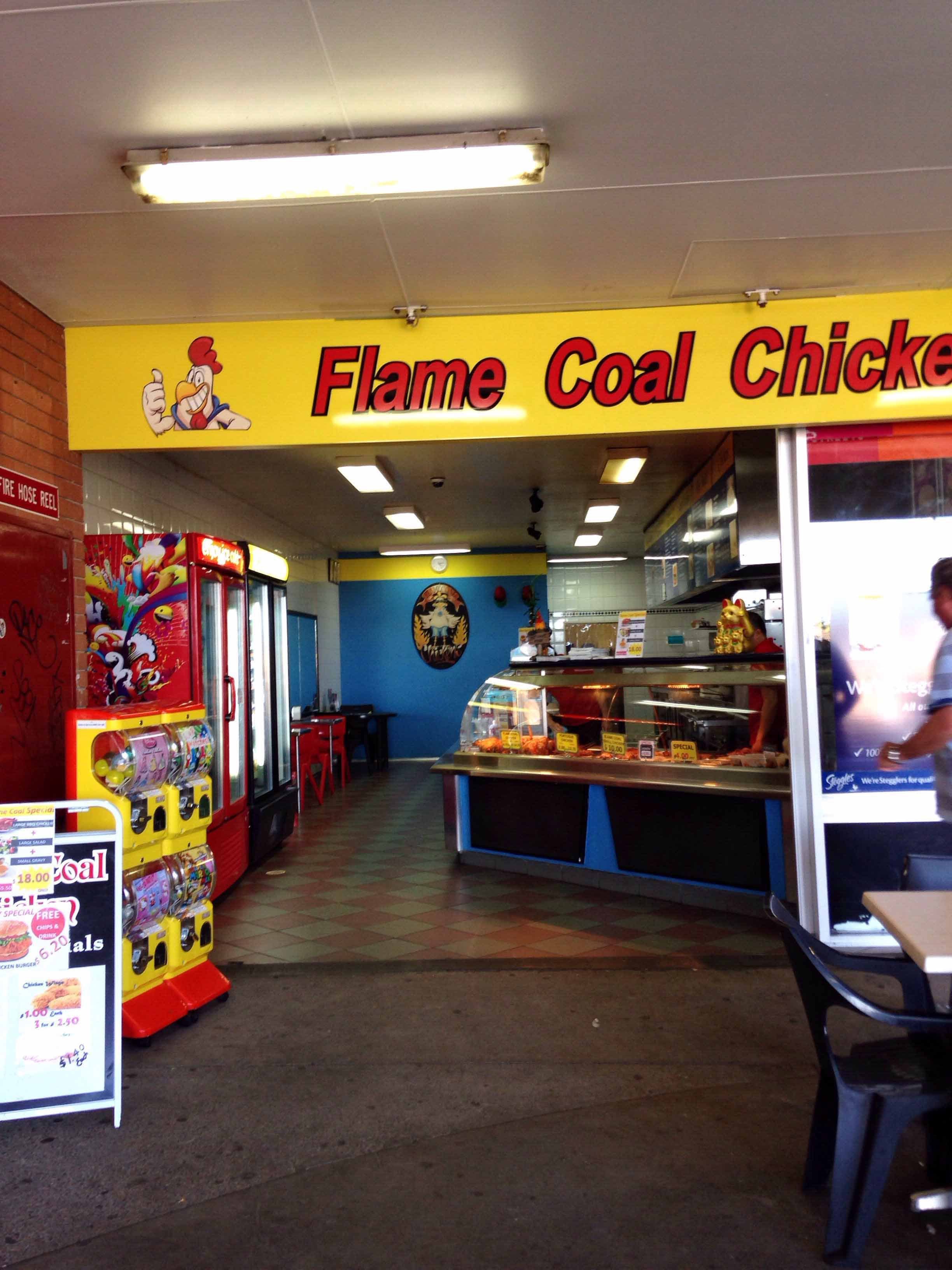 Flame Coal Chicken Logo and Images