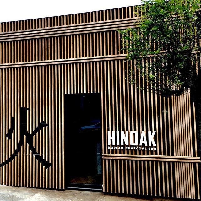 Hinoak Korean BBQ Logo and Images