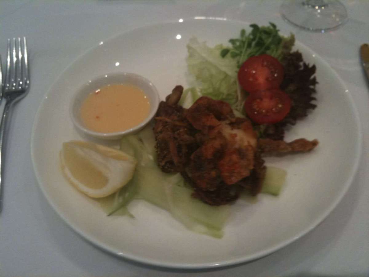 Basil's Seafood Logo and Images