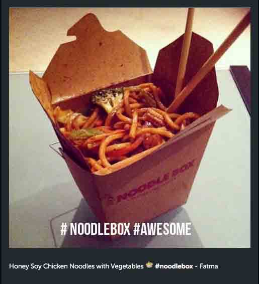 Noodle Box - Mermaid Beach Logo and Images