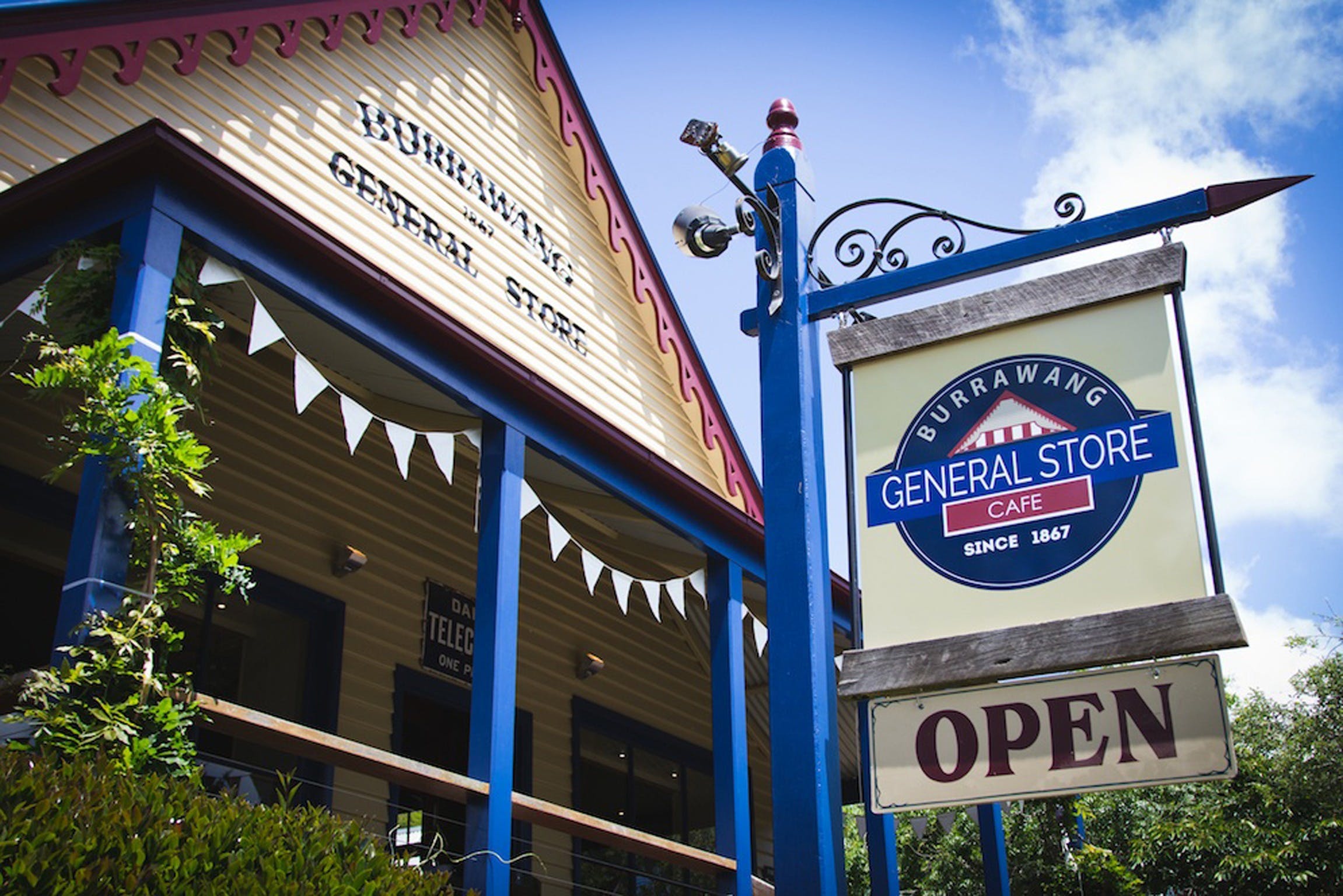 Burrawang General Store Logo and Images