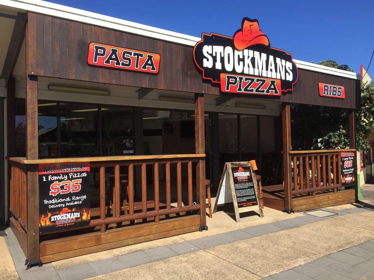 Stockmans Pizza Logo and Images
