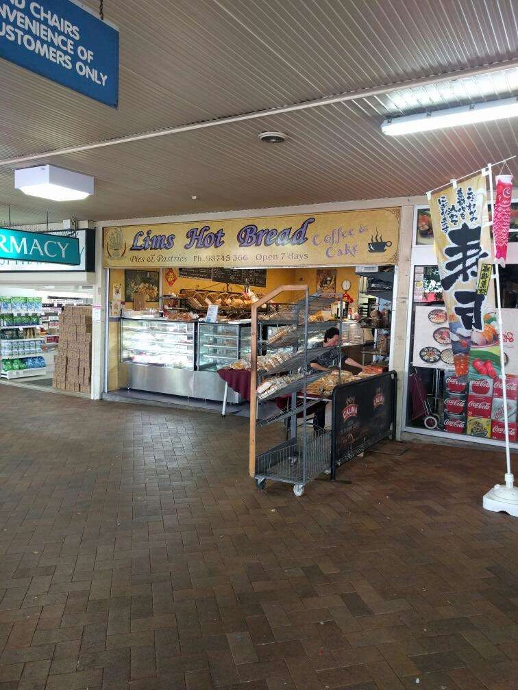 Lim's Hot Bread Logo and Images