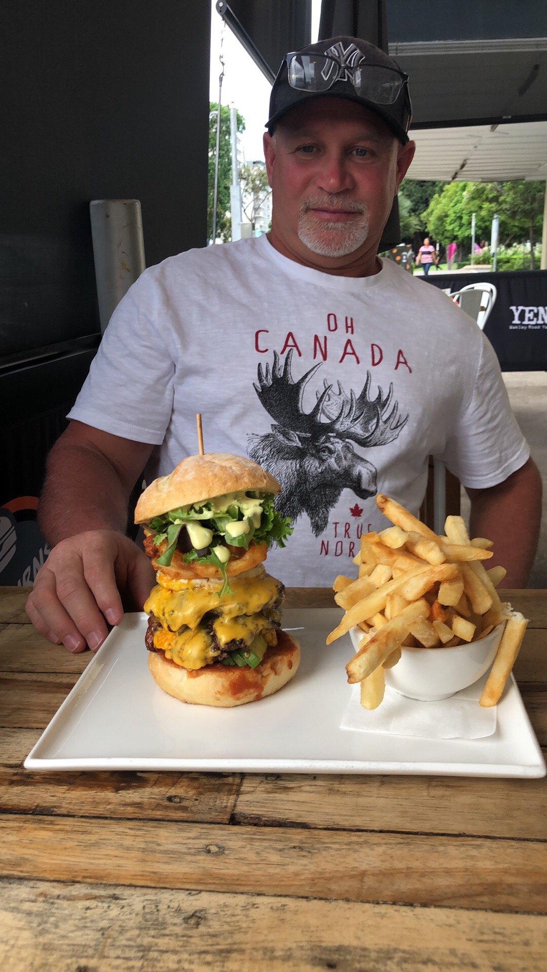 Cairns Burger Cafe Logo and Images