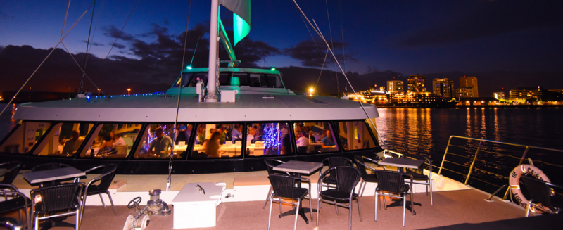 Spirit of Cairns Dinner Cruises Logo and Images