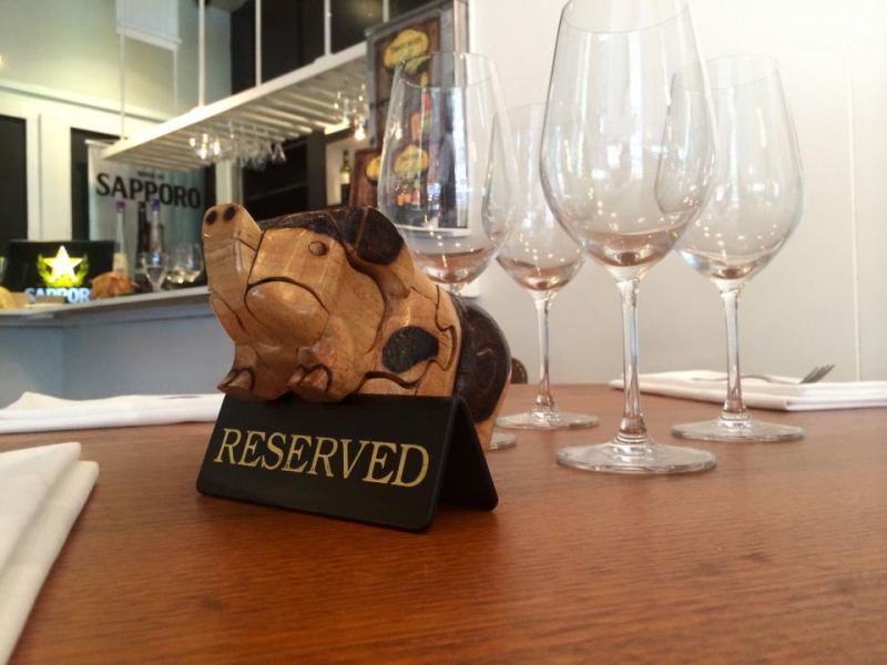 Three Little Pigs Bar & Bistro Logo and Images