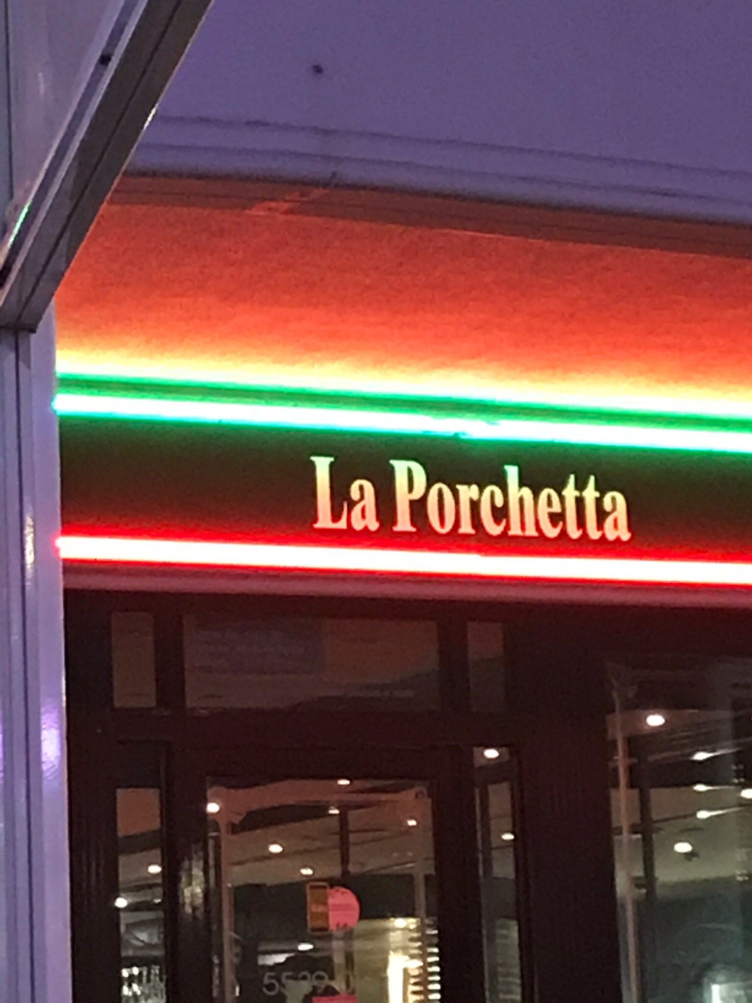 La Porchetta Broadbeach Logo and Images
