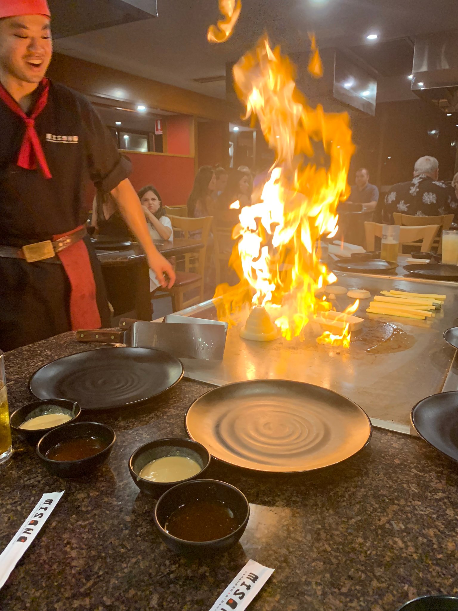 Misono Japanese Steak House Logo and Images