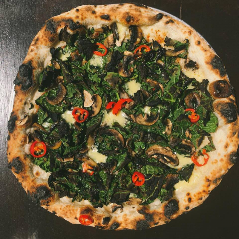 Francie’s Pizzeria Logo and Images