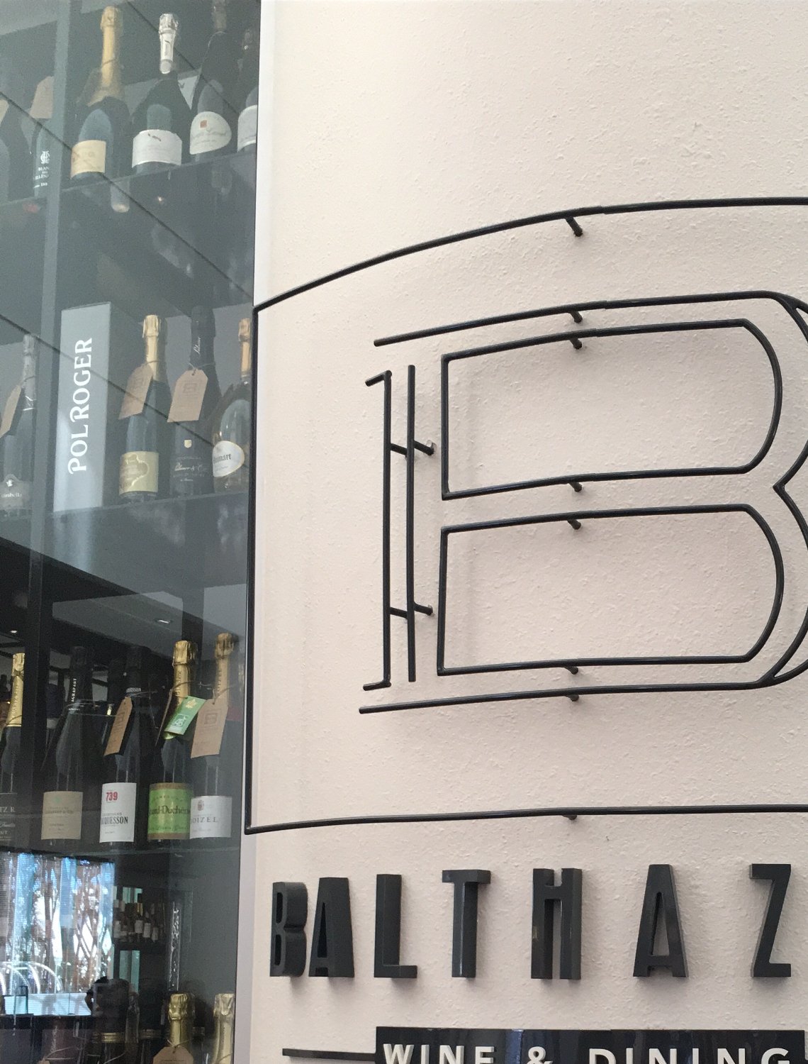 Balthazar Wine & Dining Logo and Images