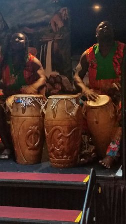 African Village Cafe Logo and Images