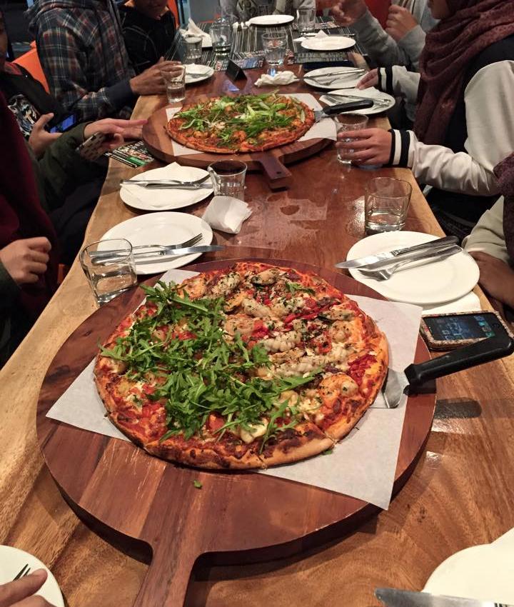 San Antonio's Pizzeia Logo and Images