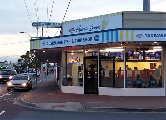 Australian Fish & Chip Shop Logo and Images