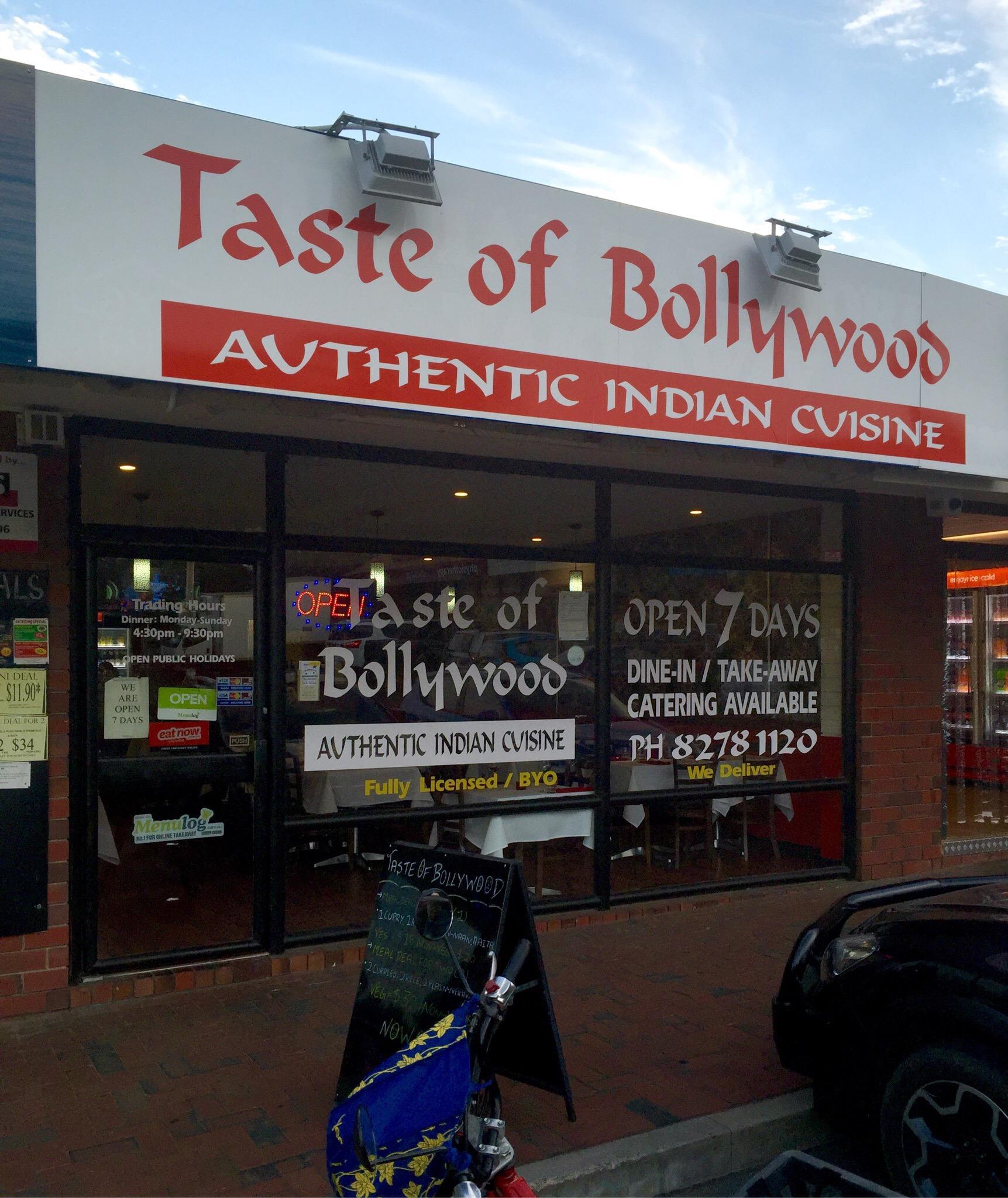 Taste of Bollywood Blackwood Logo and Images