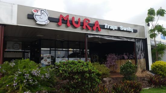 Mura Train Sushi Logo and Images