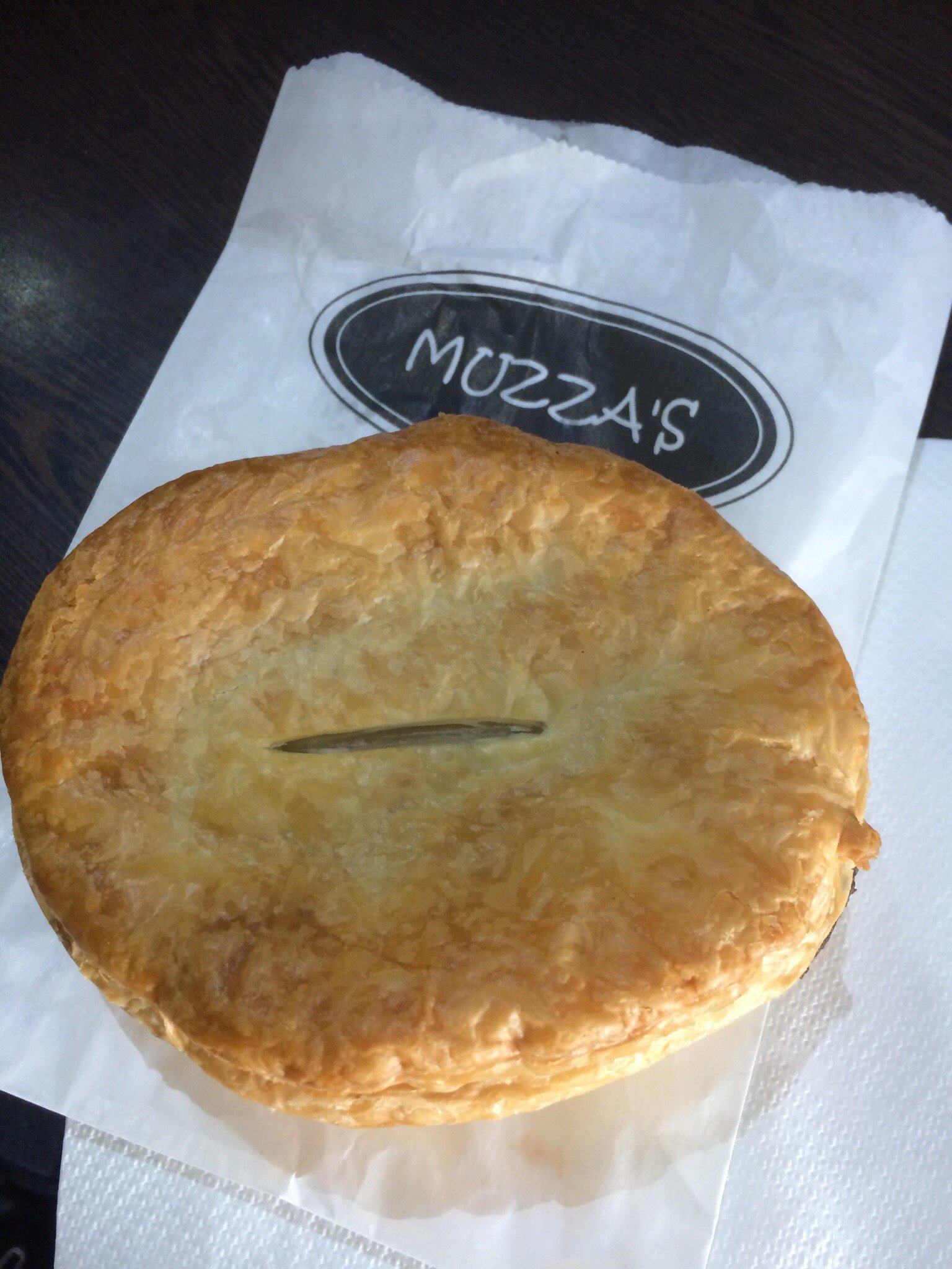 Muzzas Gourmet Pies Logo and Images
