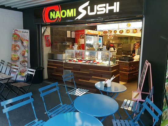 Naomi Sushi Logo and Images