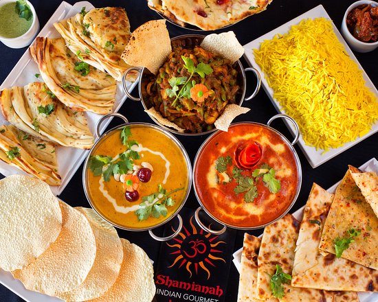 Shamianah Indian Gourmet Logo and Images