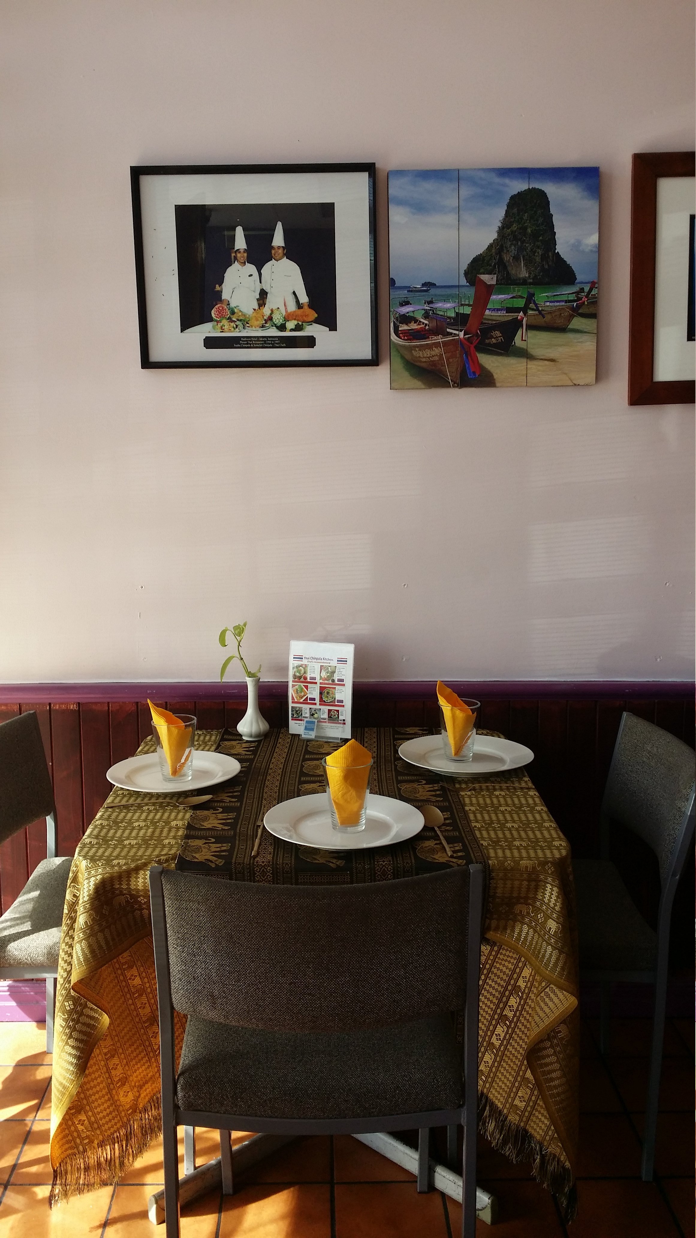 THAI CHINPALA KITCHEN Logo and Images