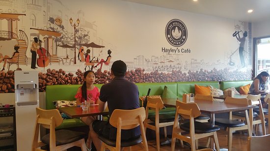 Hayley's Cafe Logo and Images