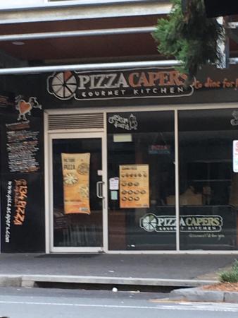 Pizza Capers Logo and Images