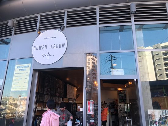 Bowen Arrow Cafe Logo and Images