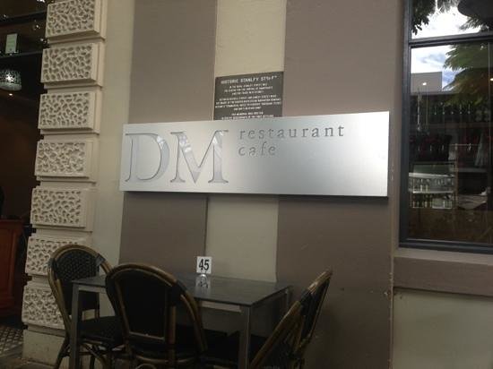 DM Restaurant and Jazz Club Logo and Images