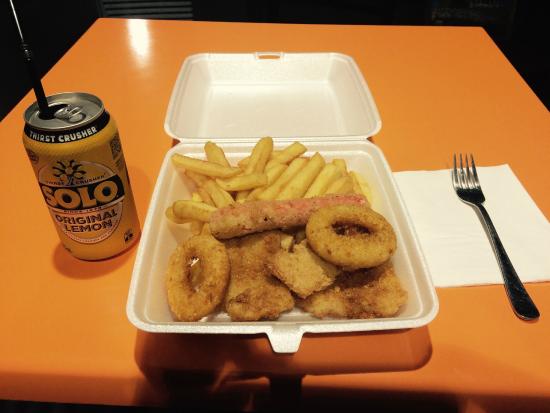 Hendra Fish & Chips Logo and Images