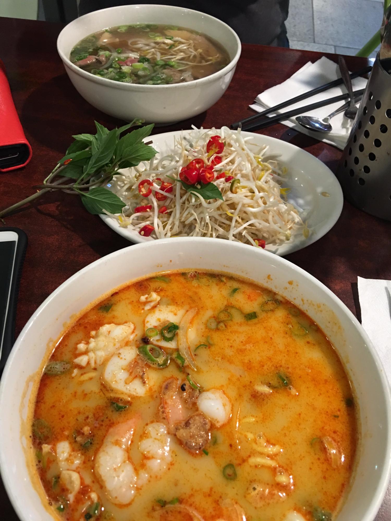 PhoB Vietnamese Restaurant Logo and Images