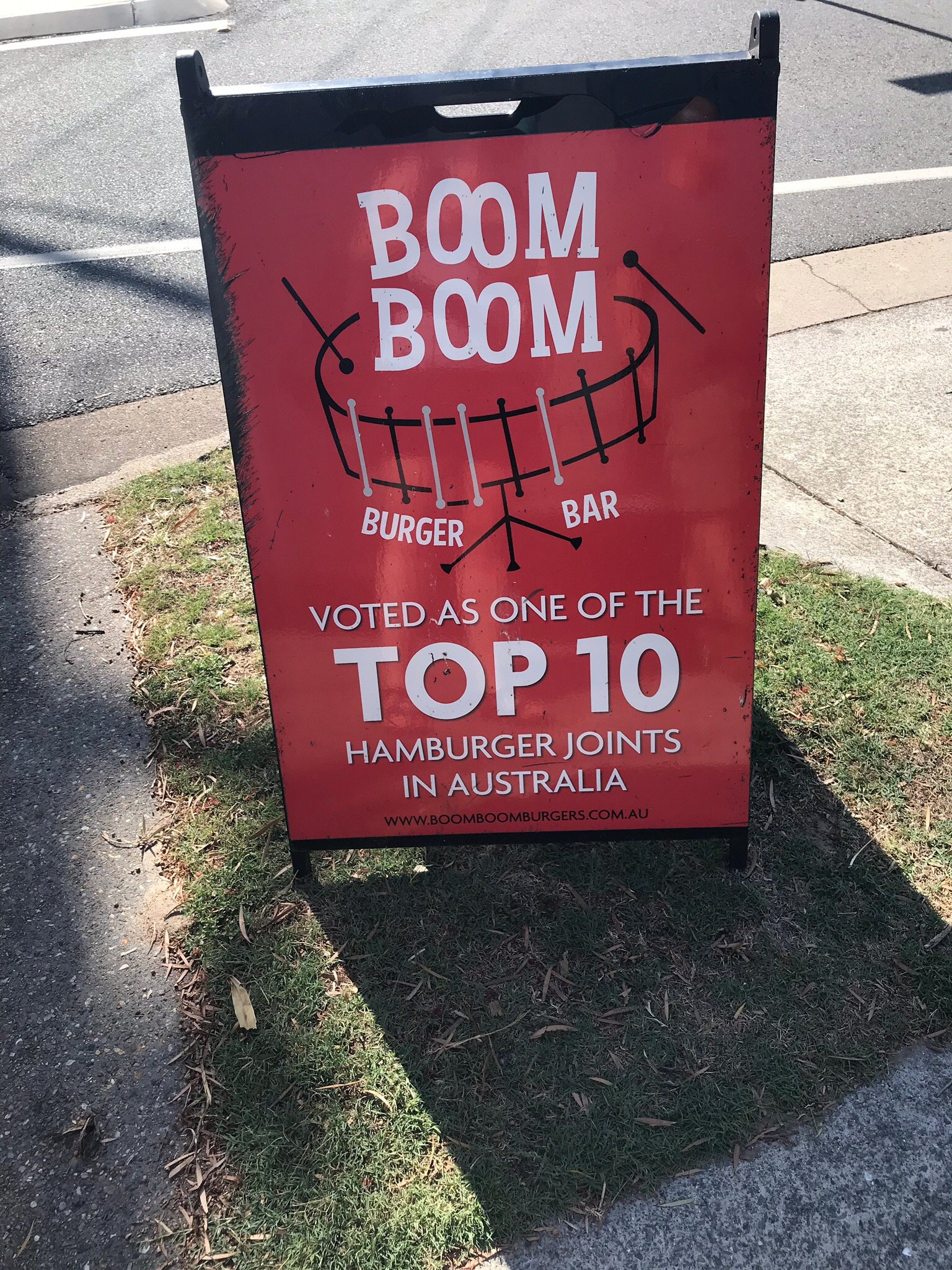 Boom Boom Burgers & Bar Logo and Images