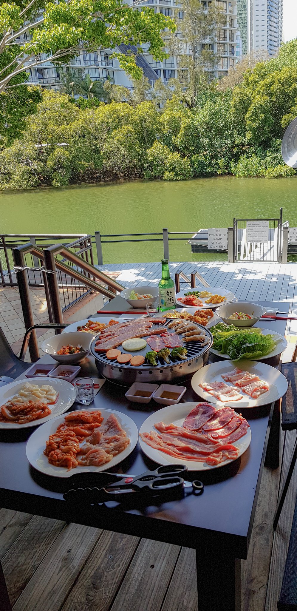 Korean BBQ Buffet Logo and Images
