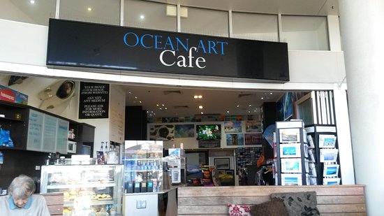 Ocean Art Cafe & Gallery Logo and Images