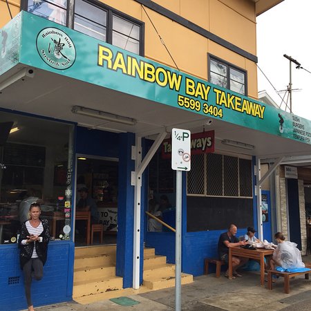 Rainbow Bay Takeaway Logo and Images