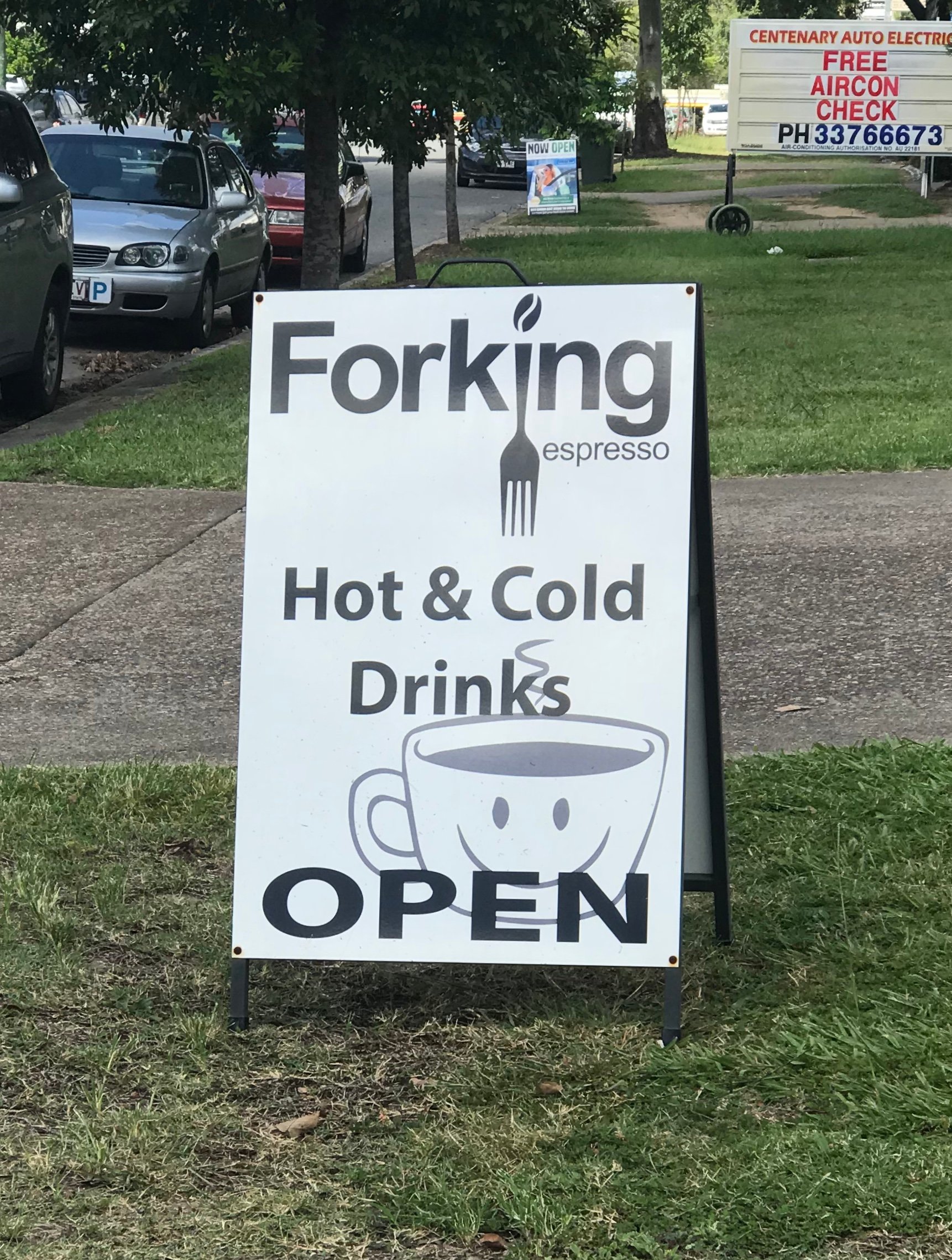 Forking Espresso Logo and Images