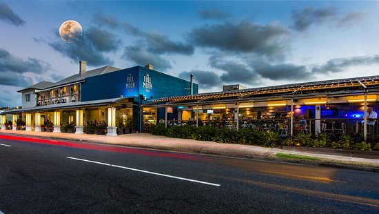 The Full Moon Hotel Logo and Images