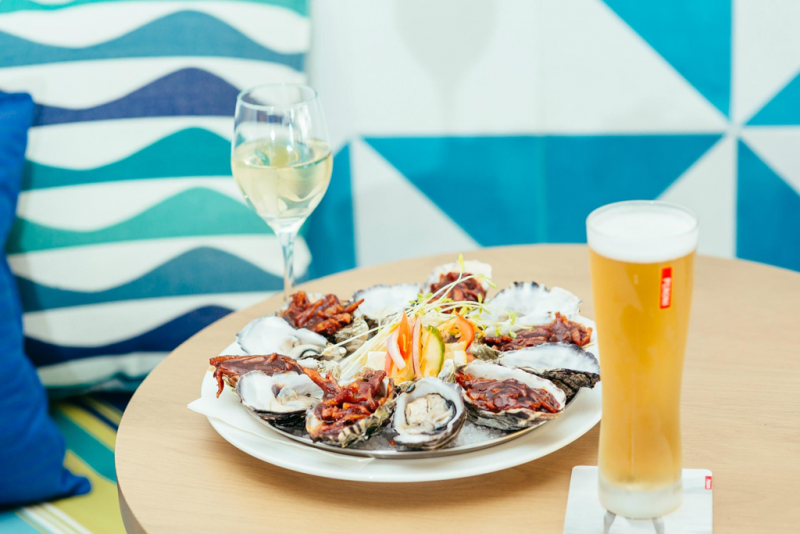 The Pier Bar & Grill Logo and Images